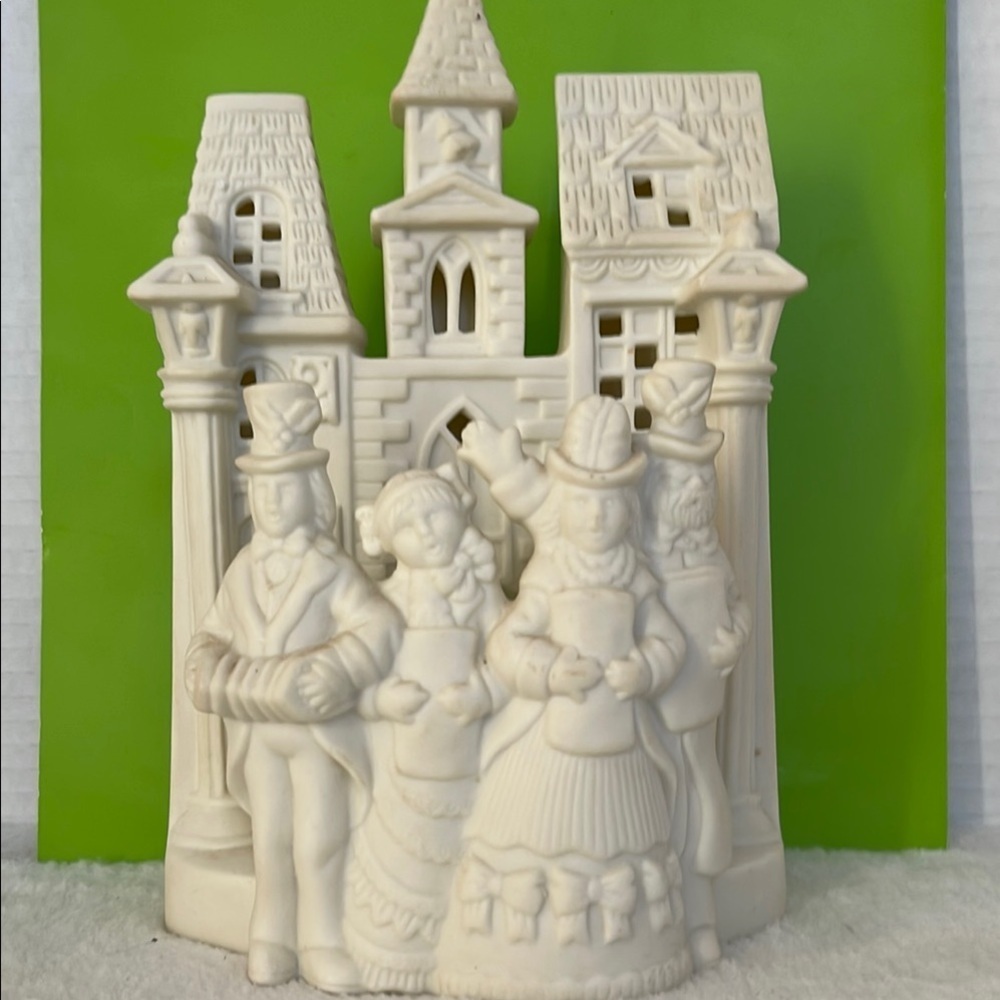 PartyLite Cream Holiday Village Decor